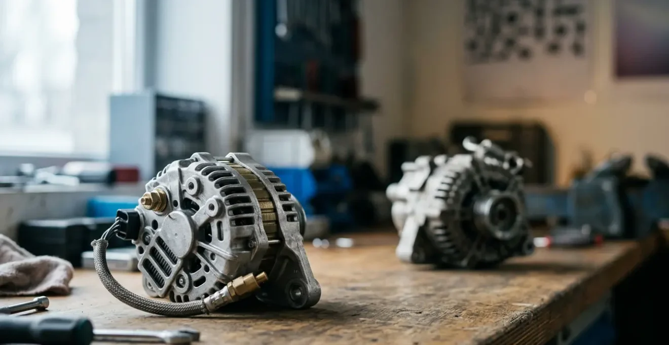 Décision entre pièces d'origine et pièces adaptables pour l'entretien d'une voiture de 8 ans