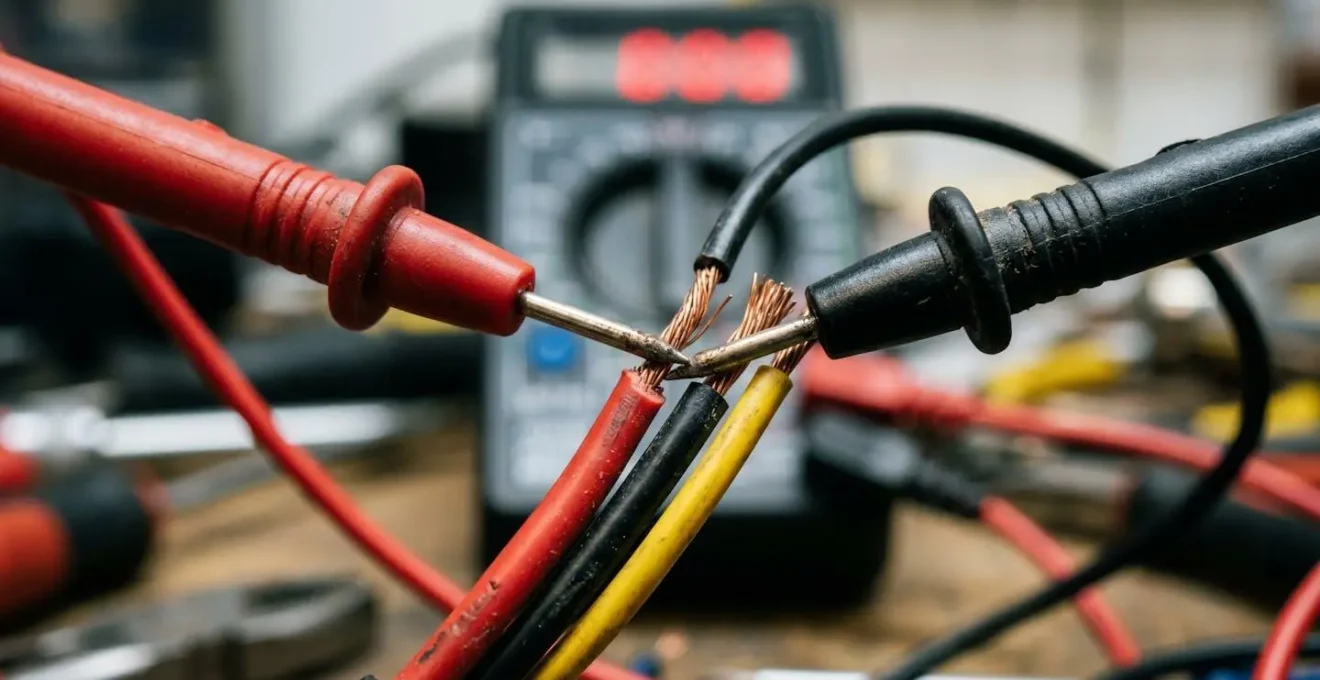 Utilisation d'un multimètre pour identifier les fils d'alimentation d'un autoradio
